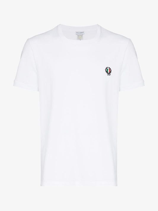 Logo Patch Cotton T-shirt