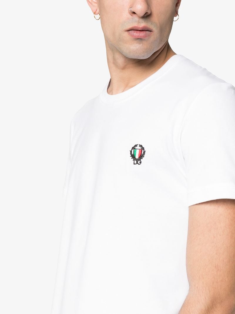 Logo Patch Cotton T-shirt