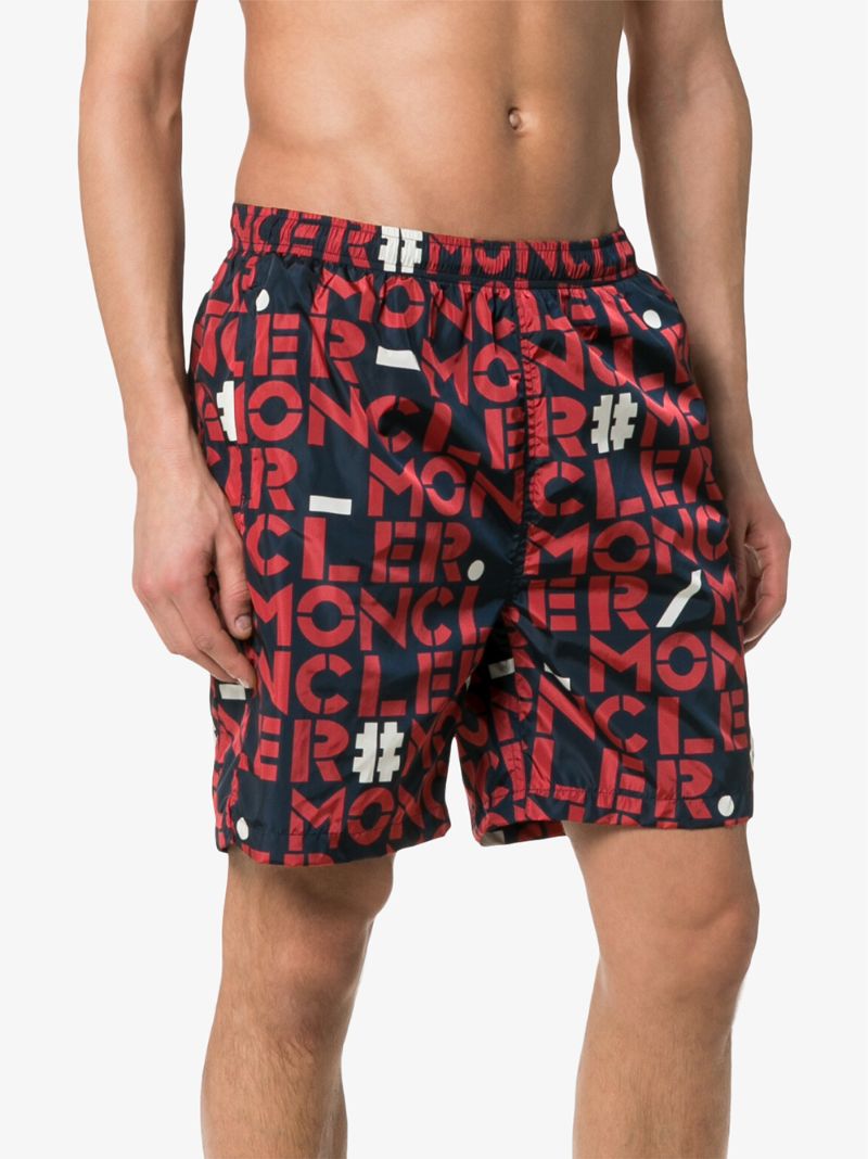 Logo Print Swim Shorts