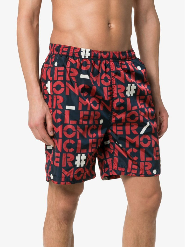 Logo Print Swim Shorts