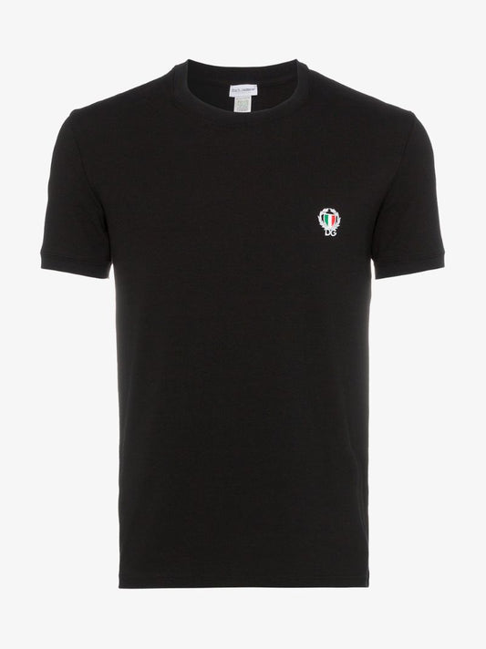 Logo Patch Cotton T-shirt