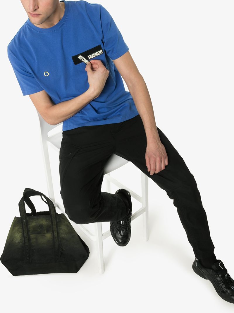 X Fragment Double Logo T-shirt