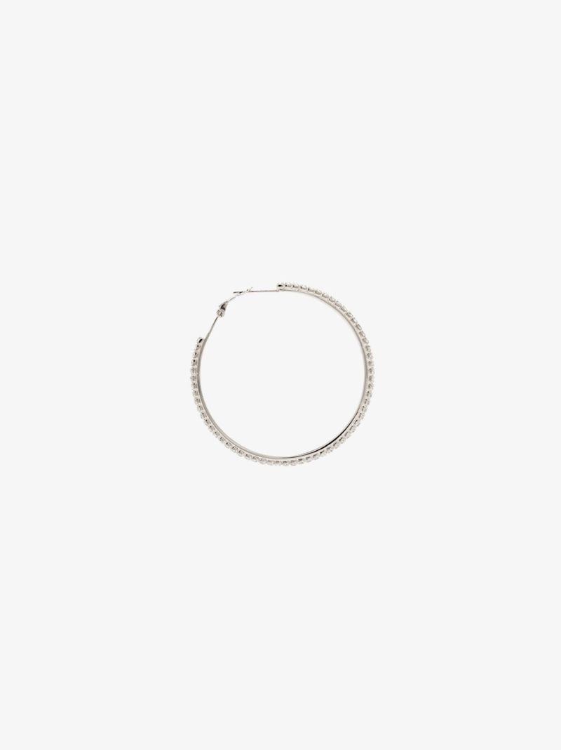 Crystal Hoop Earrings