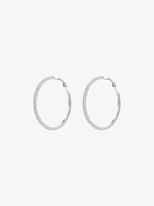 Crystal Hoop Earrings