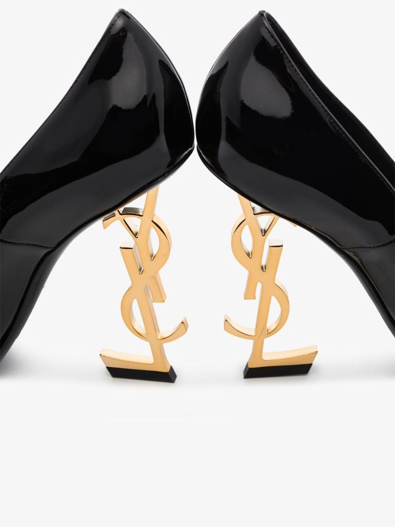 Black Opyum 110 Patent Leather Pumps