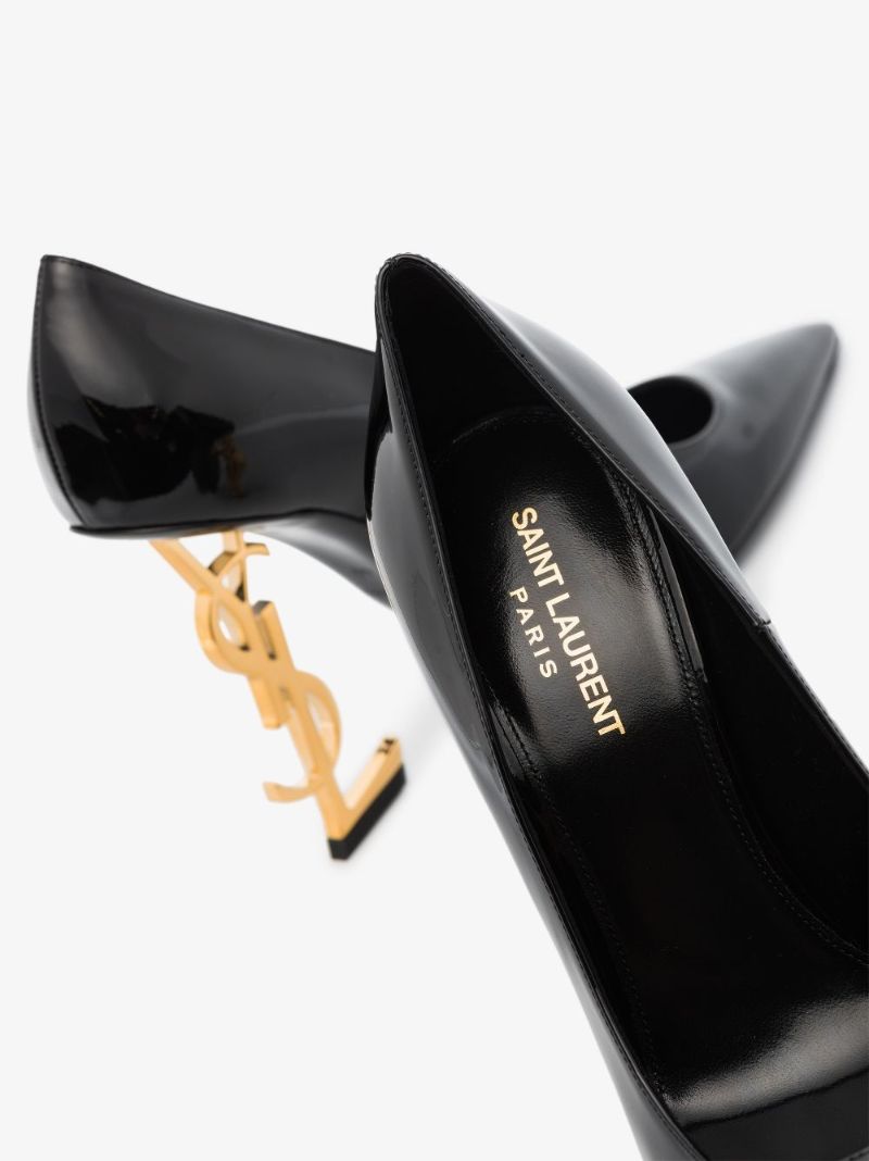 Black Opyum 110 Patent Leather Pumps