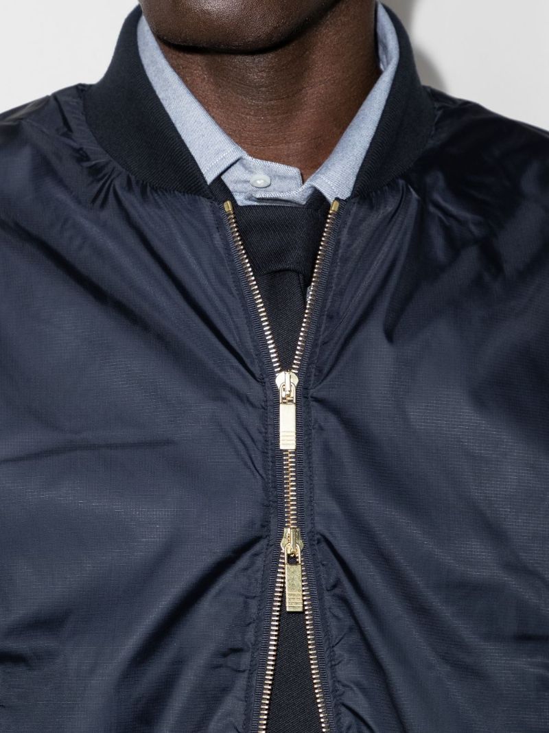 Rwb Stripe Bomber Jacket