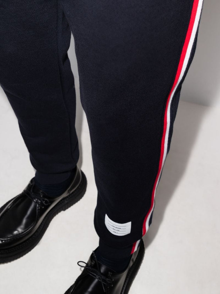 Side Stripe Cotton Track Pants