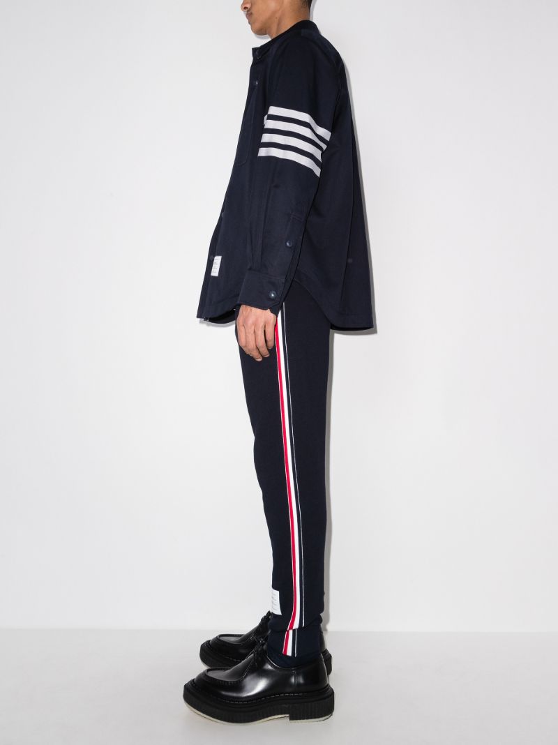 Side Stripe Cotton Track Pants