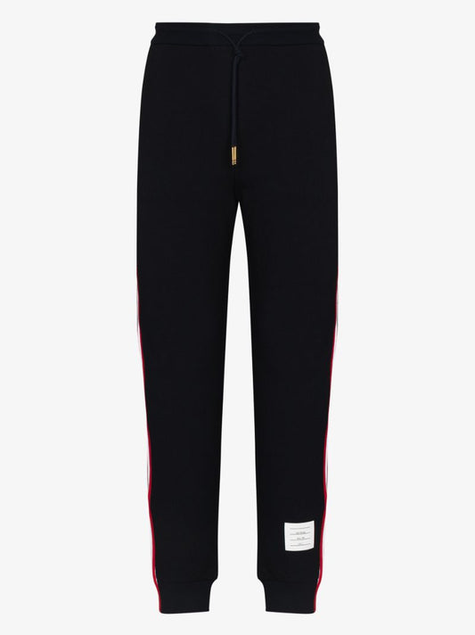 Side Stripe Cotton Track Pants