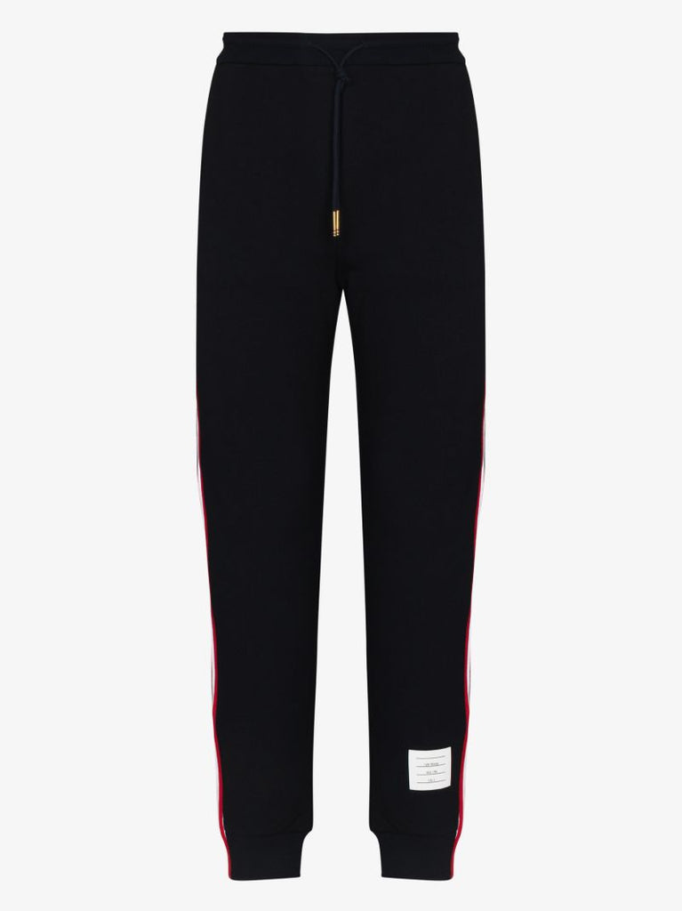 Side Stripe Cotton Track Pants