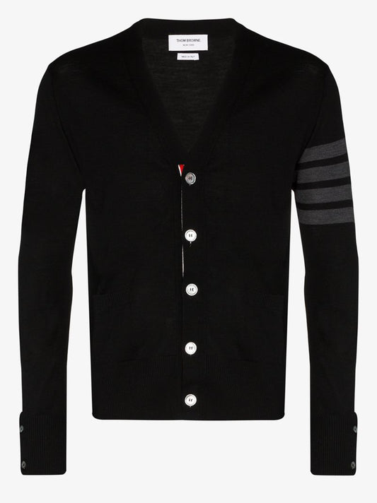 Fine Merino Wool V-neck Cardigan
