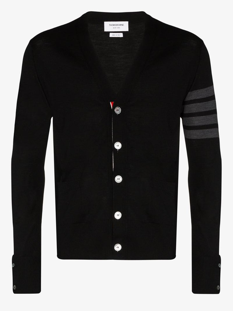 Fine Merino Wool V-neck Cardigan