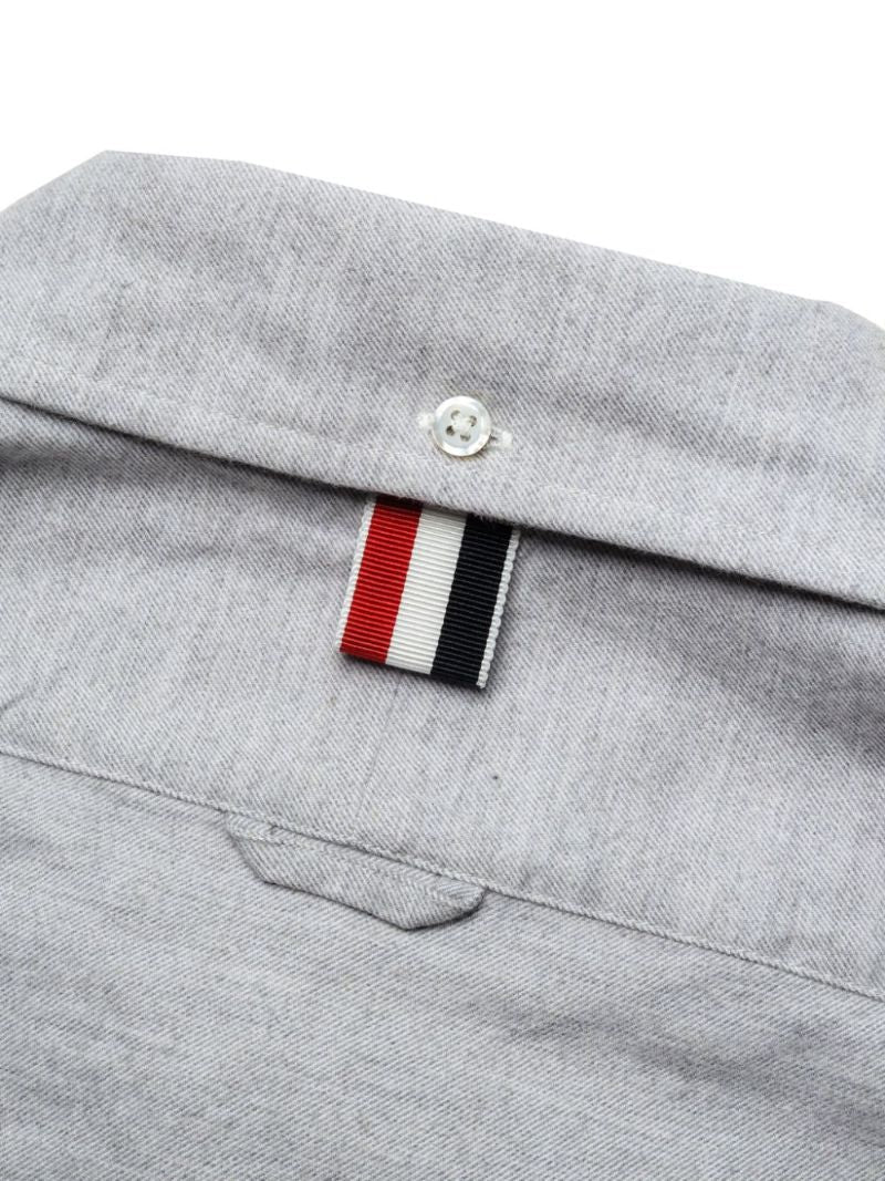 Long-sleeve Chambray Shirt