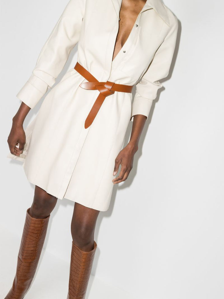 Brown Lecce Leather Belt
