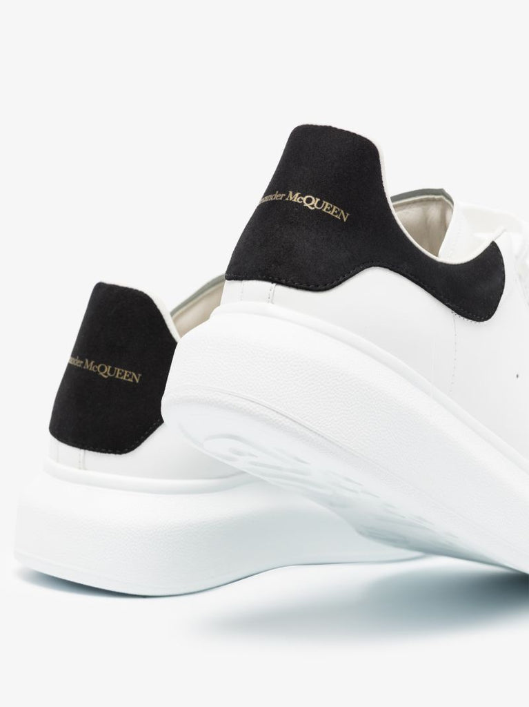 White and Black Oversized Sneakers