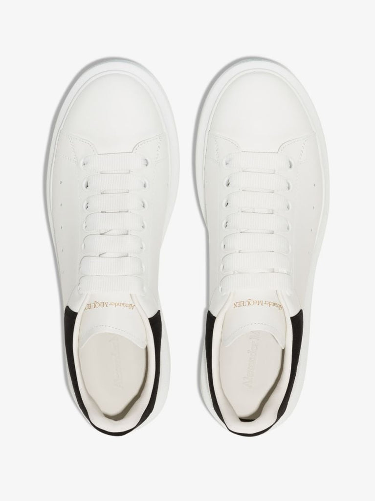 White and Black Oversized Sneakers