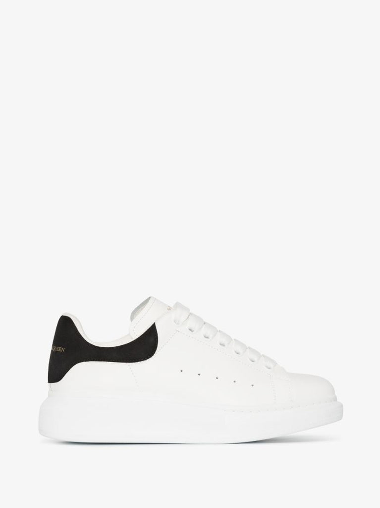 White and Black Oversized Sneakers