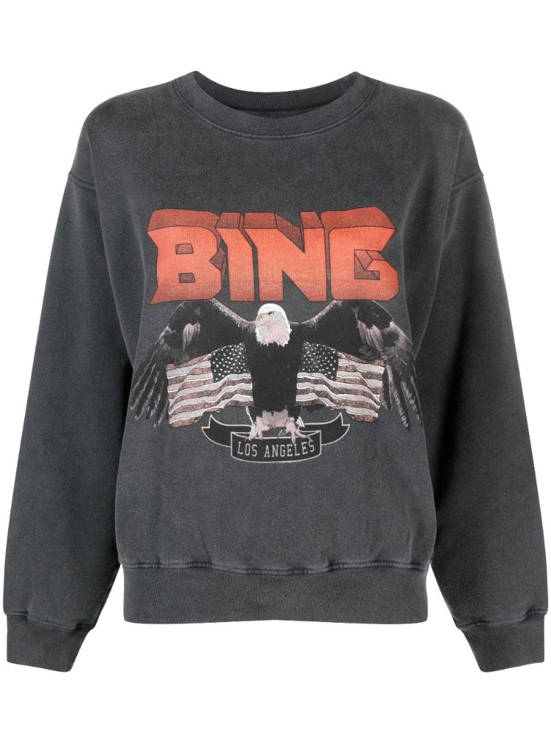Black Vintage Bing Sweatshirt