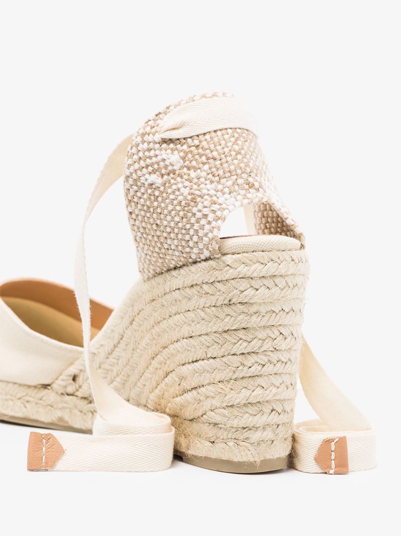 Neutral Carina 80 Wedge Espadrilles