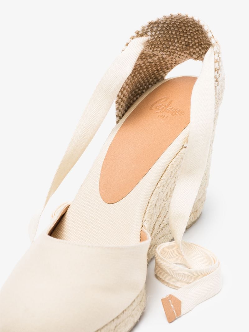 Neutral Carina 80 Wedge Espadrilles