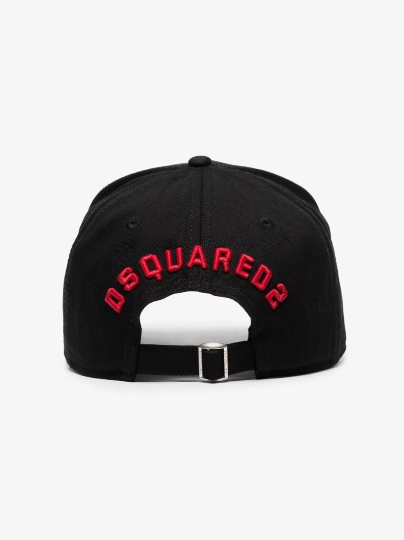 Black Icon Logo Baseball Cap