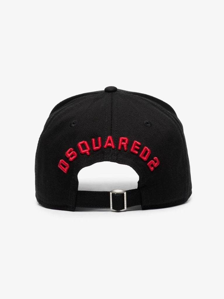 Black Icon Logo Baseball Cap