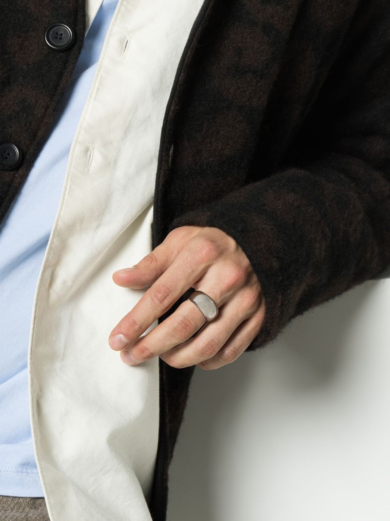 Sterling Silver Ice Band Ring