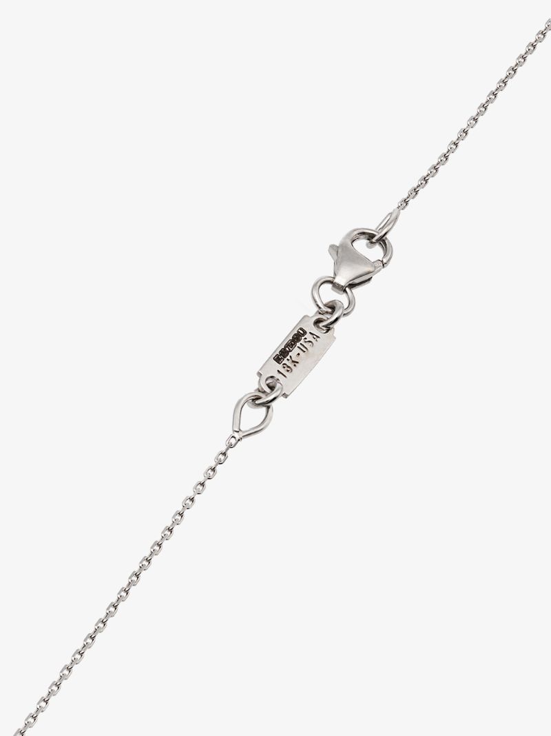 18k White Gold Firework Diamond Necklace