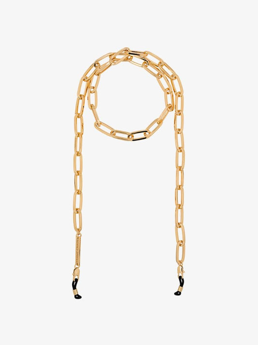 Gold-plated the Ron Link Glasses Chain