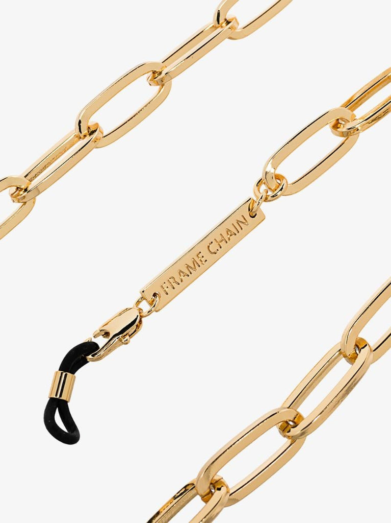 Gold-plated the Ron Link Glasses Chain