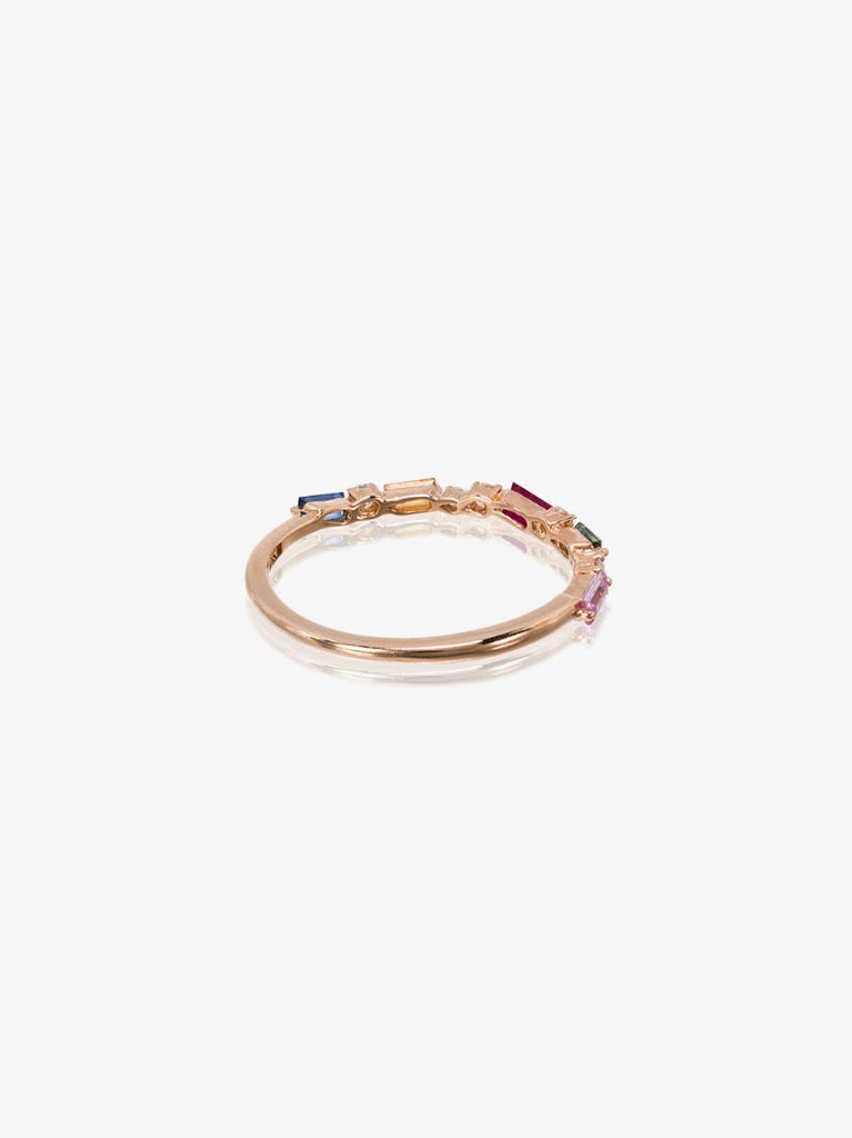 18k Rose Gold Fireworks Diamond Ring