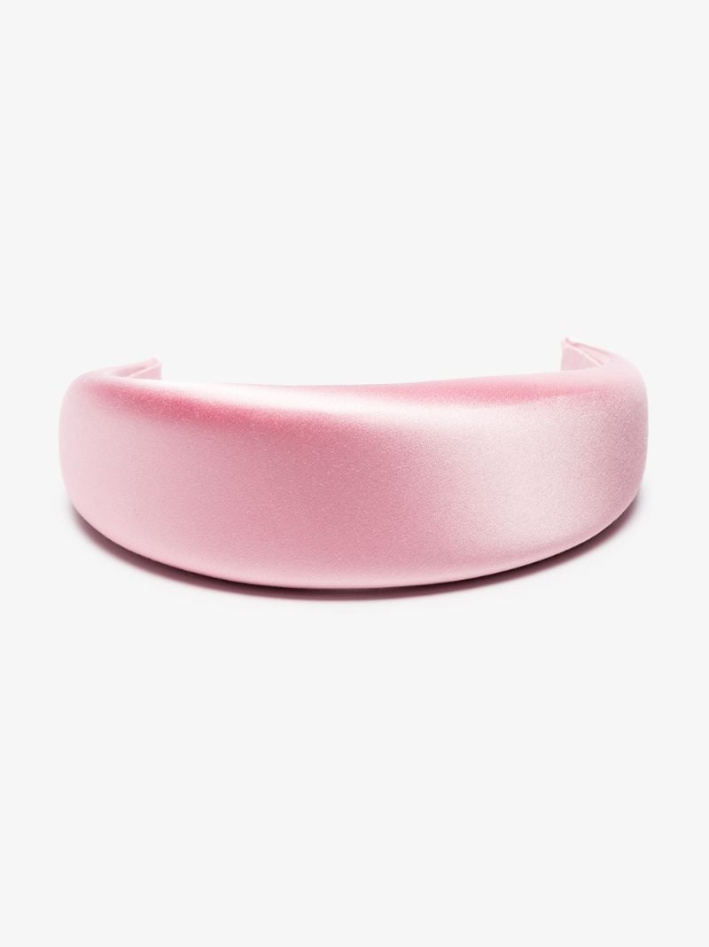 Pink Satin Headband