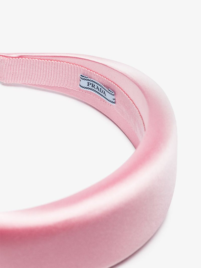 Pink Satin Headband