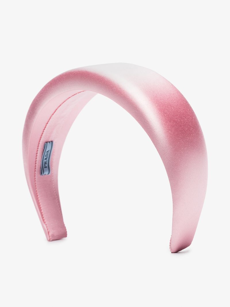 Pink Satin Headband