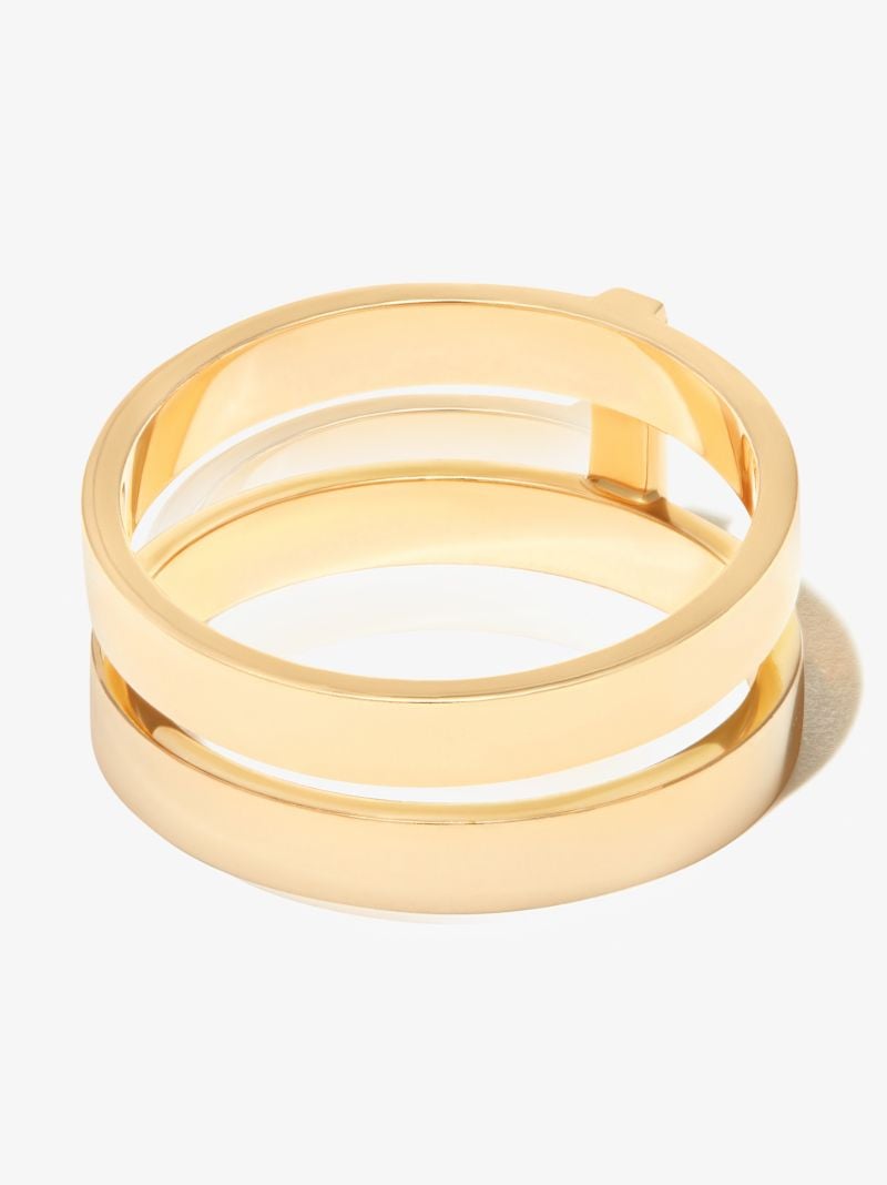 Yellow Gold BerbÃ_x0083_Â¨re Double Row Ring