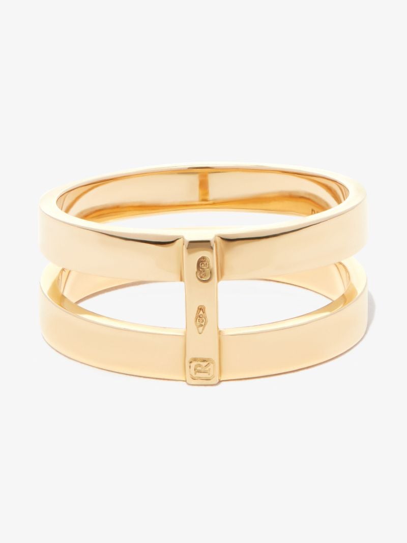 Yellow Gold BerbÃ_x0083_Â¨re Double Row Ring