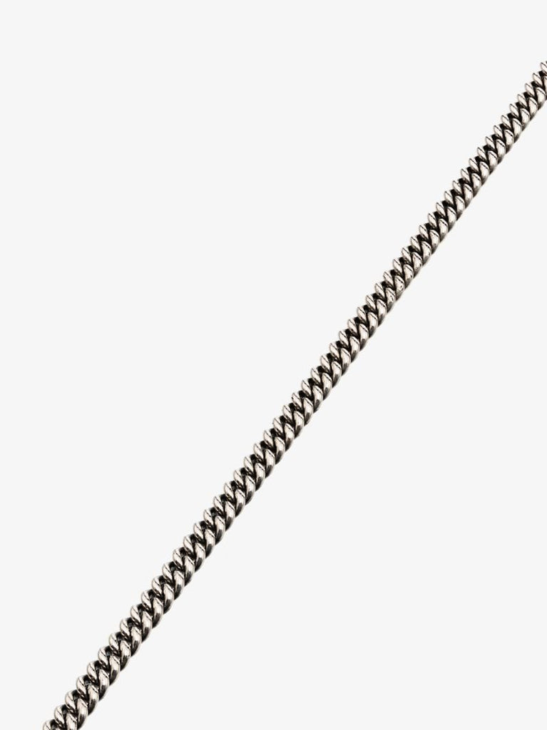 14k Yellow Gold and Sterling Silver Chain Necklace