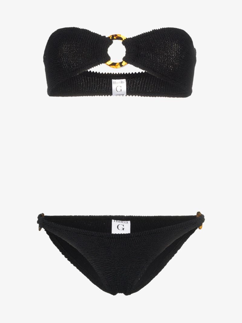 Gloria Bandeau Bikini with Rings