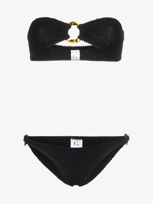 Gloria Bandeau Bikini with Rings