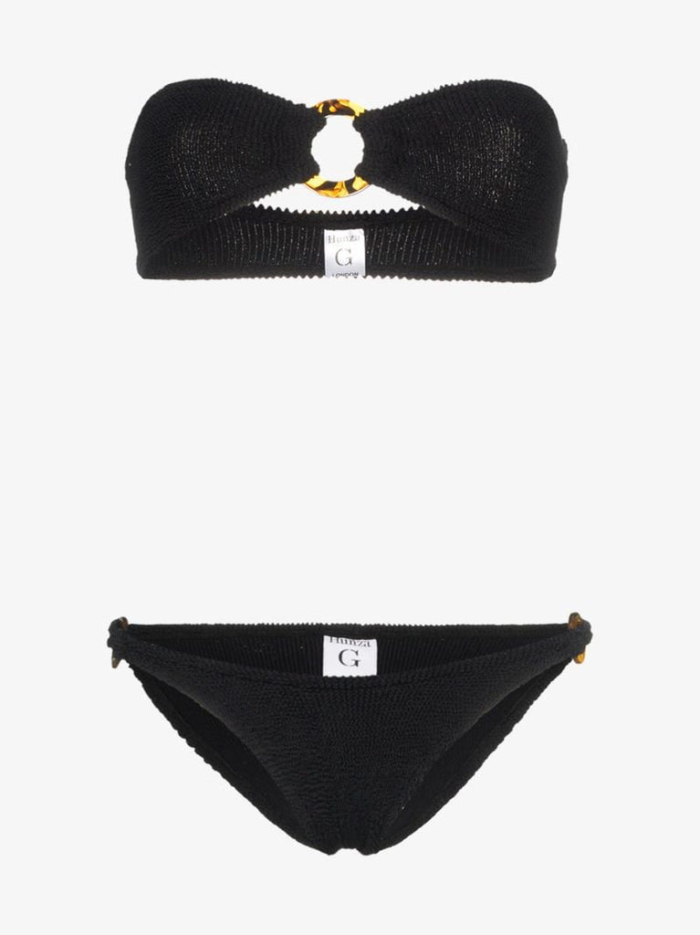 Gloria Bandeau Bikini with Rings