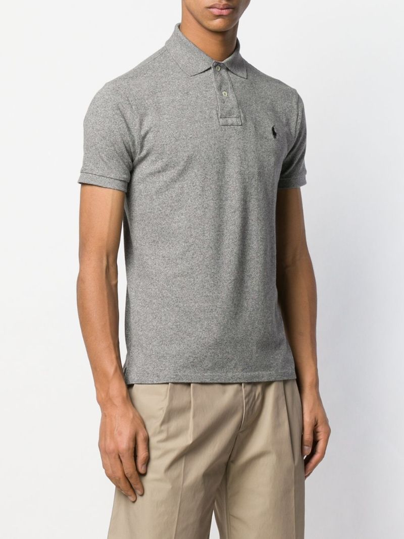 Grey Polo Pony Polo Shirt