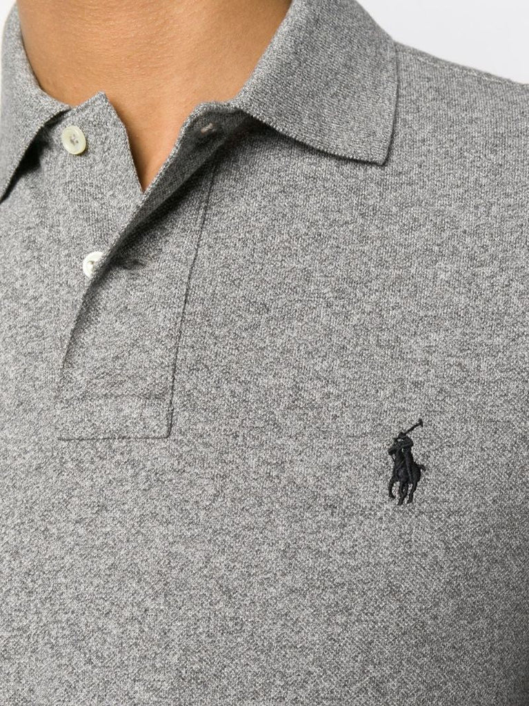 Grey Polo Pony Polo Shirt