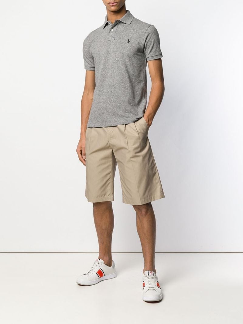 Grey Polo Pony Polo Shirt