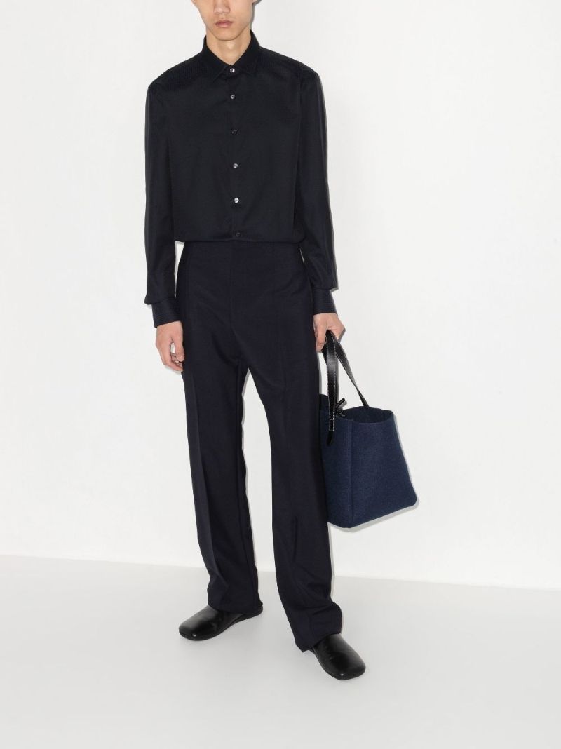 Black Gancini Long Sleeve Shirt