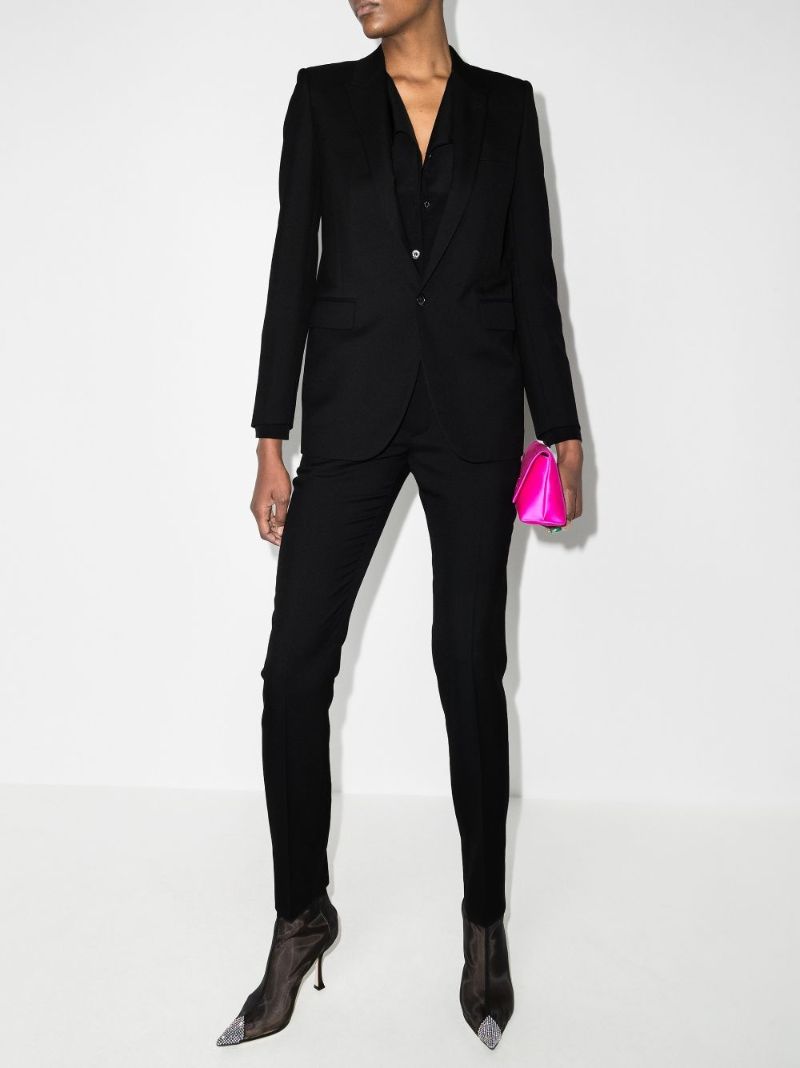 Black Classique Virgin Wool Blazer