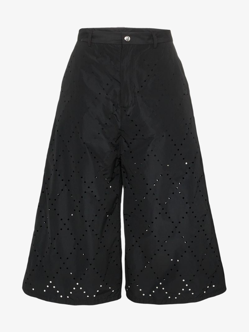 Cutout Cropped Trousers