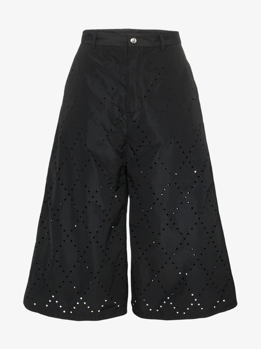 Cutout Cropped Trousers
