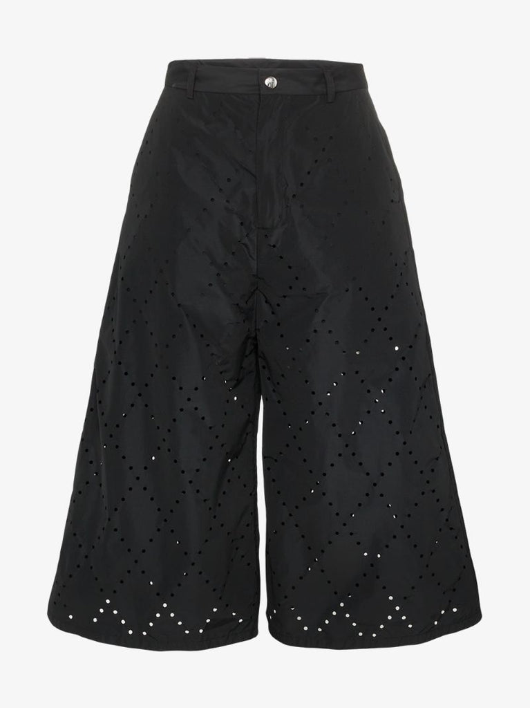 Cutout Cropped Trousers