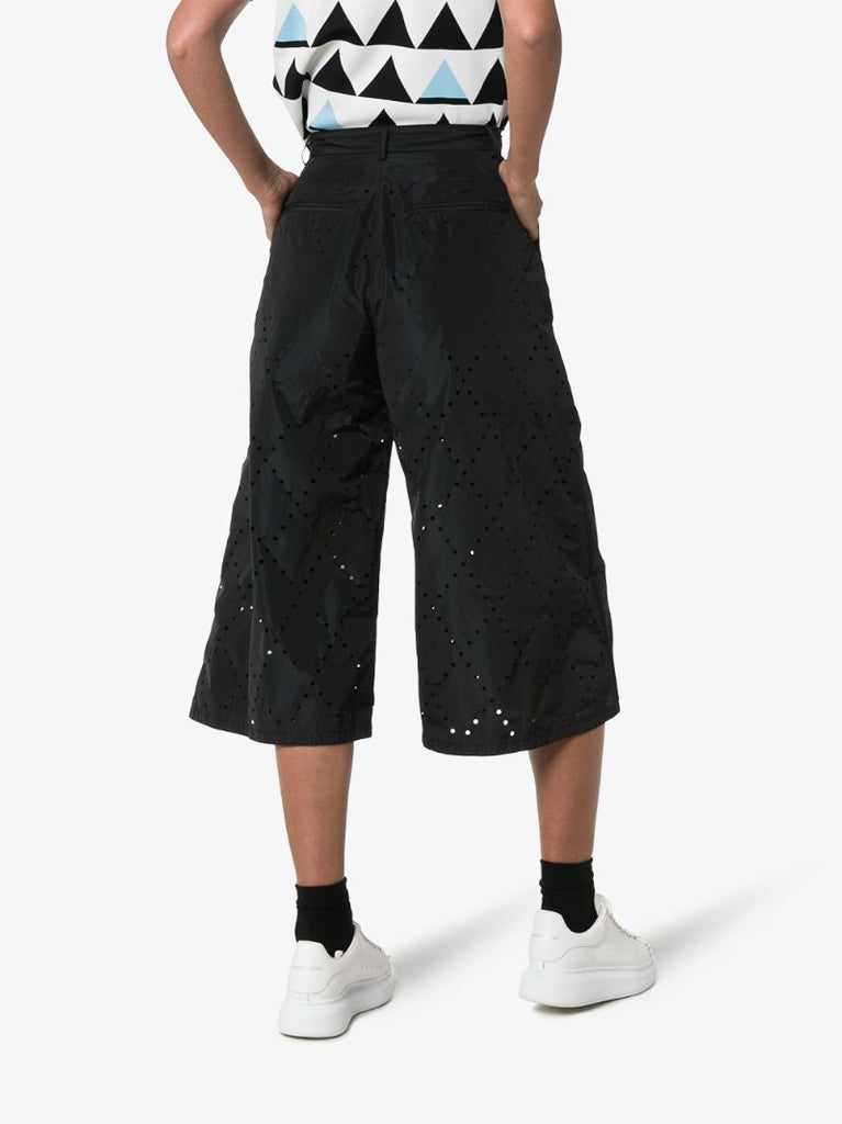 Cutout Cropped Trousers